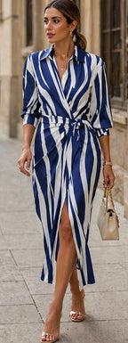 Ellis & Johnson™ | Printed Wrap Dress