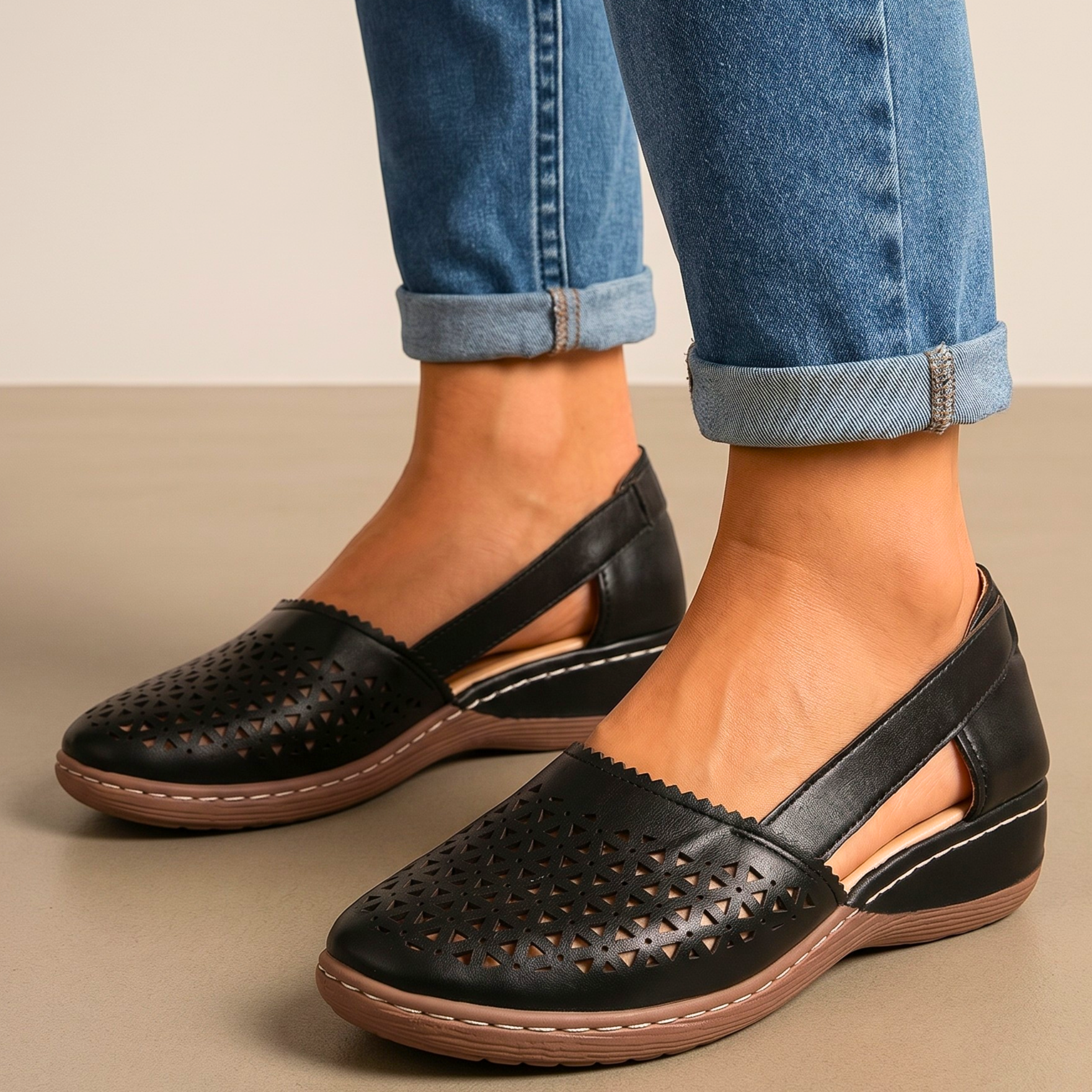 Marina Cushioned Slip Ons