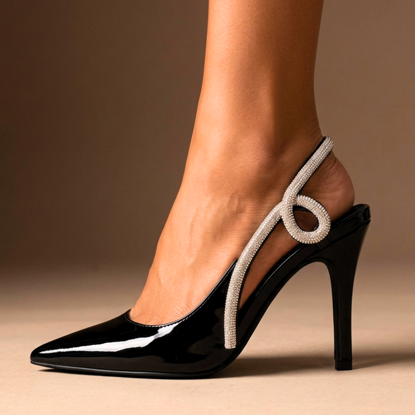 Aurelia Crystal Stiletto Heels