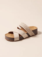Signature Sandal | White