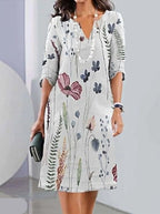 Addison | Floral Layered Dress