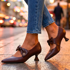 Vetta Sculpted Bow Heels