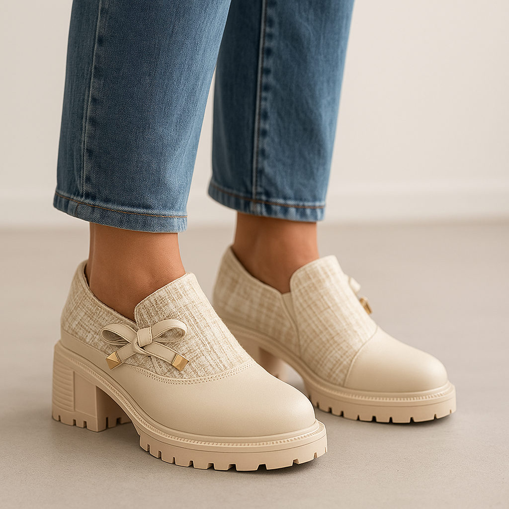 Chantel Tweed Loafers
