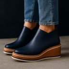 Adele Platform Wedge Boots