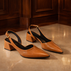Maribel Pointed Slingback Heels