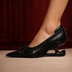 Luna Retro Lace Pumps