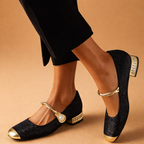 Serafina Oro Low Heels