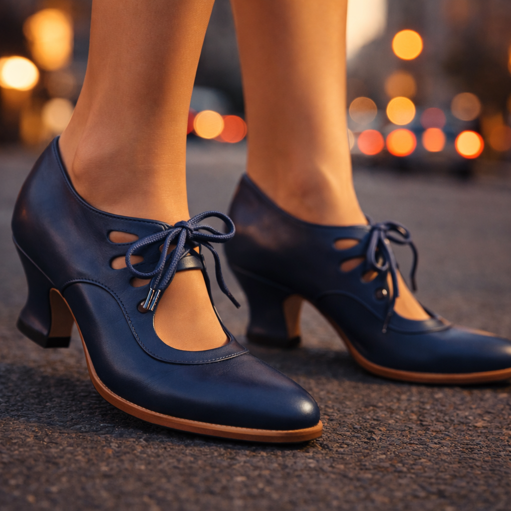 Camille Lace Heels