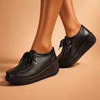 Solena Leather Cushioned Shoes