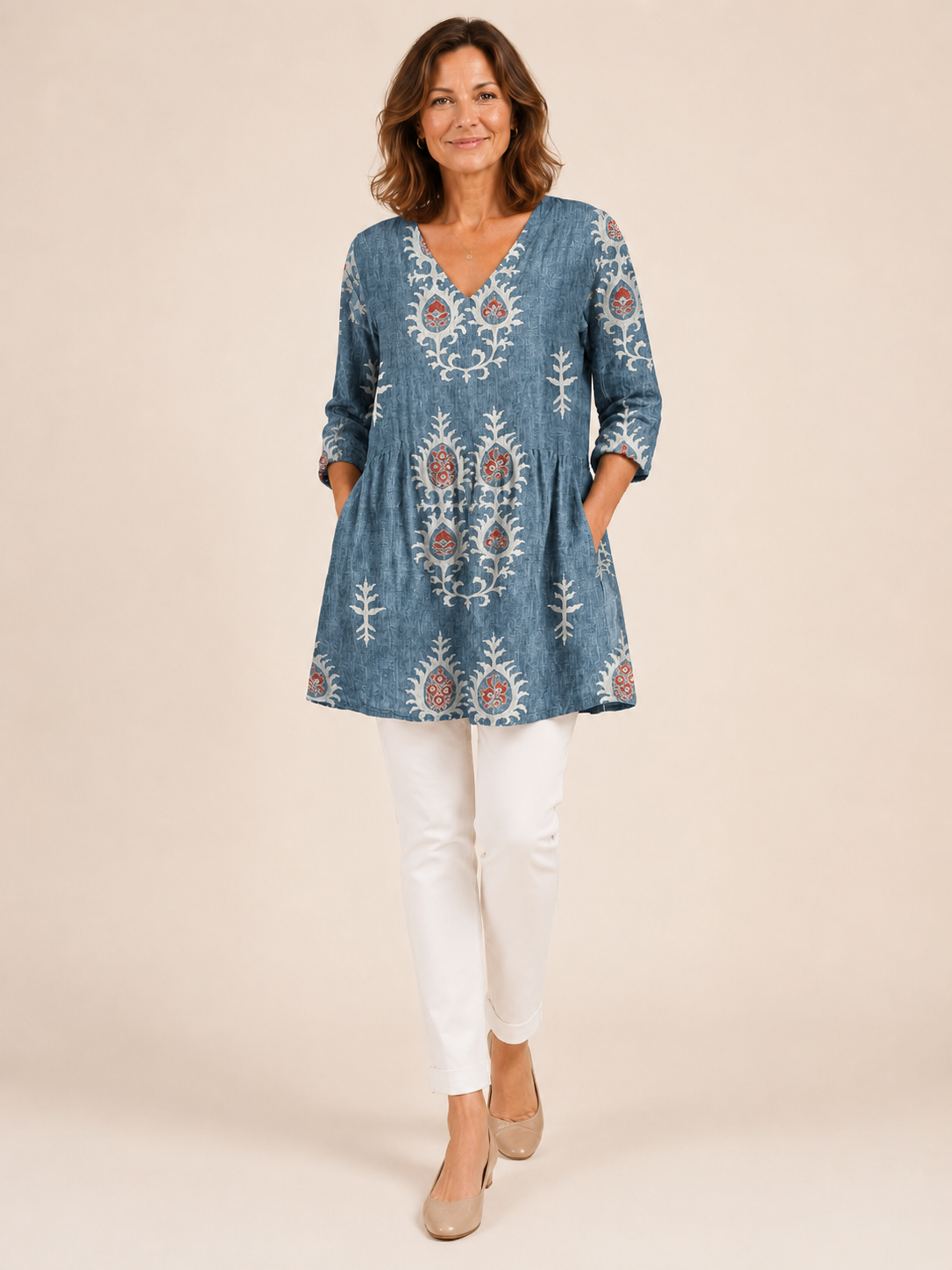 Elise - Long Blouse