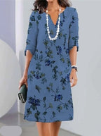 Addison | Floral Layered Dress