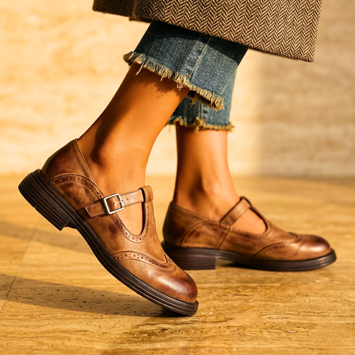 Elena Genuine Leather Loafers
