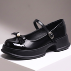 Clara Leather Mary Janes