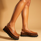 Gaia Leather Slingbacks