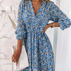 Abigail - Elegant Floral Dress
