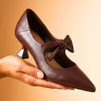 Vetta Sculpted Bow Heels