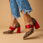 Valencia Buckle Heels
