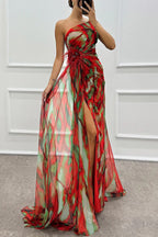 Ellis & Johnson™ | Vibrant Draped Dress