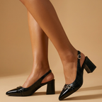 Ruby Leigh Leather Heels
