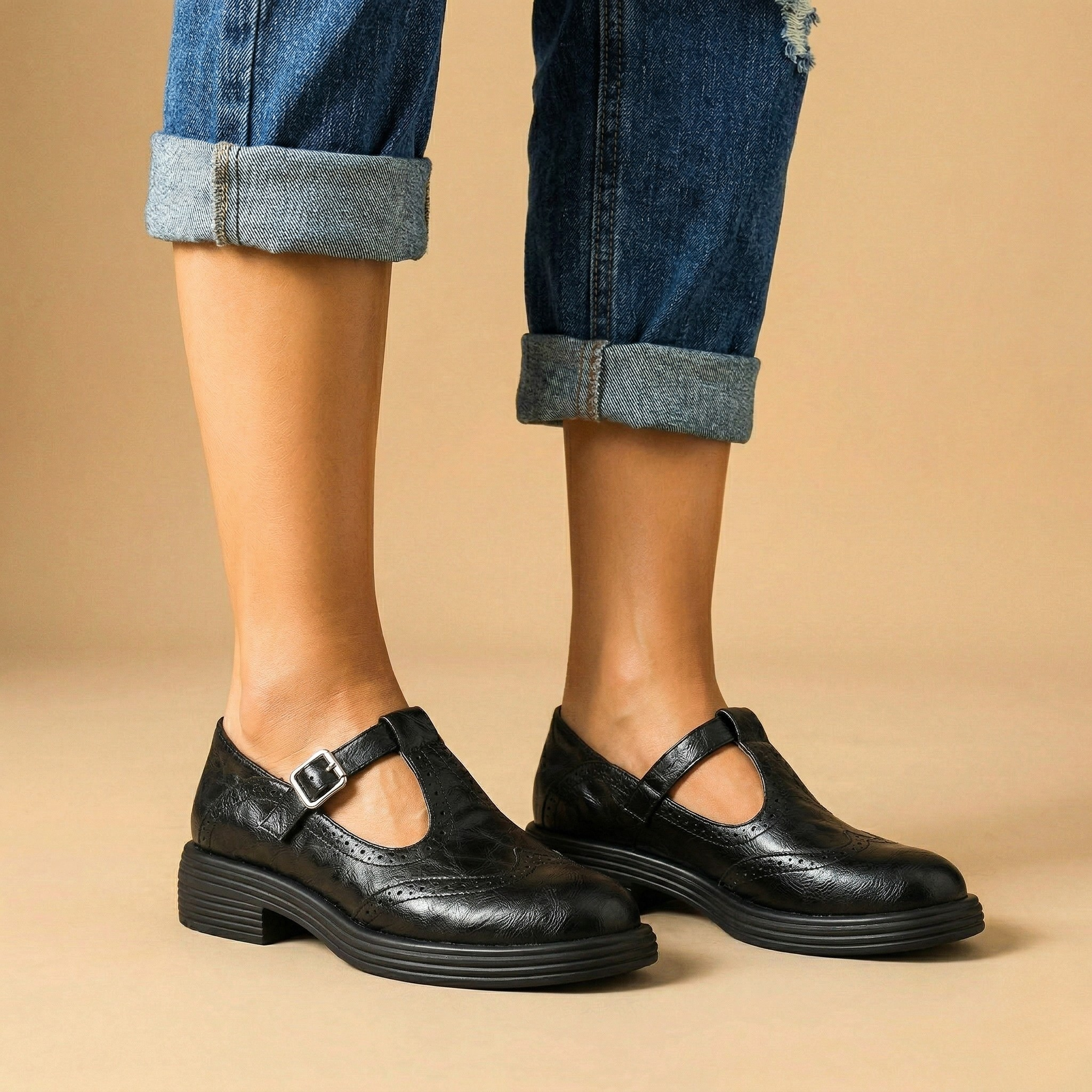 Elena Genuine Leather Loafers