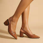 Ruby Leigh Leather Heels