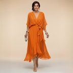 Monica | V-neck dress