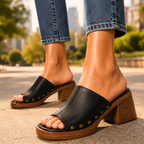 Marisol Leather Mules