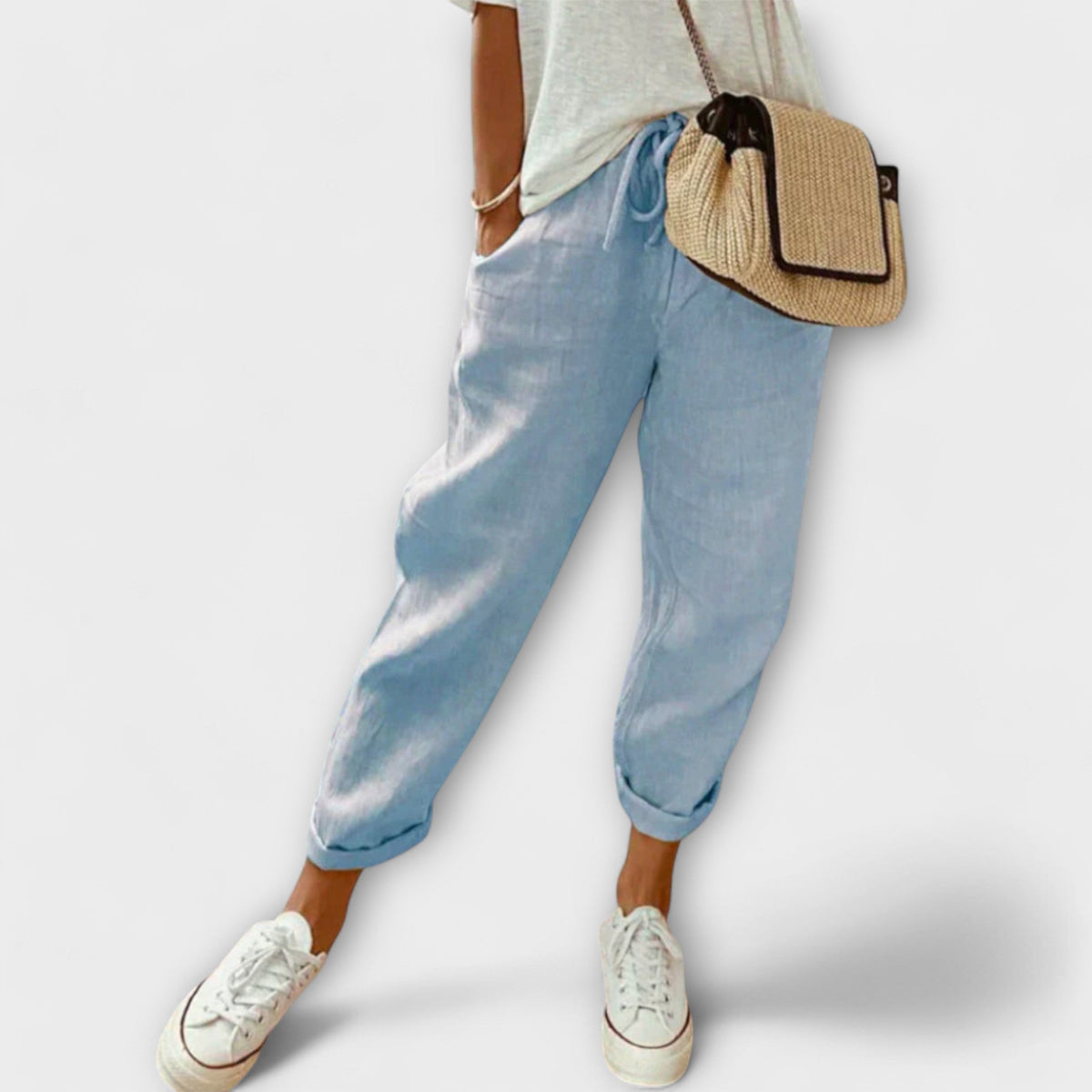 Ella | Elegant Cotton-Linen Pants — Buy 1, Get 1 FREE