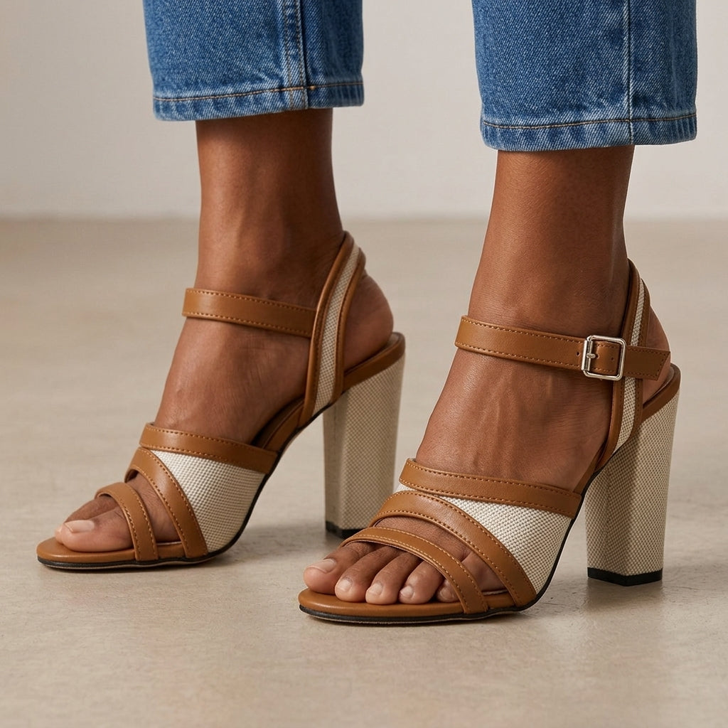 Savannah Block Heels
