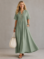 Nathalia™ | Pleated Dress