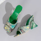 Marbella Swirl Heels
