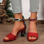 Eden Floral Heels