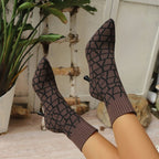 Aria High-Heel Knitted Boots