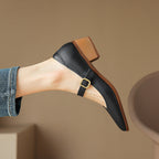 Bellani Leather Mary Janes