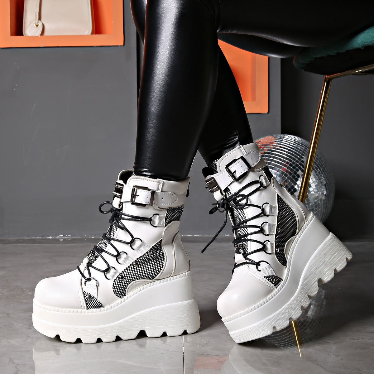 RaveDoll Platform Boots