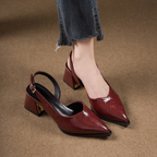 Maribel Pointed Slingback Heels