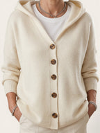 Serena – Soft Knit Hooded Cardigan