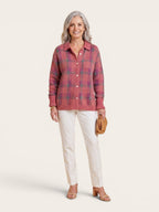 Fiora – Cosy Knit Shirt for Cold-Day Comfort