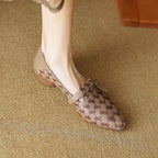 Alisa Block Heel Flats