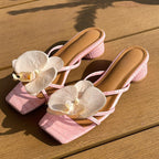 Leclair Floral Sandals