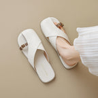 Calise Vegan Leather Sandals