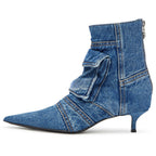 Serena Valenti Denim Boots