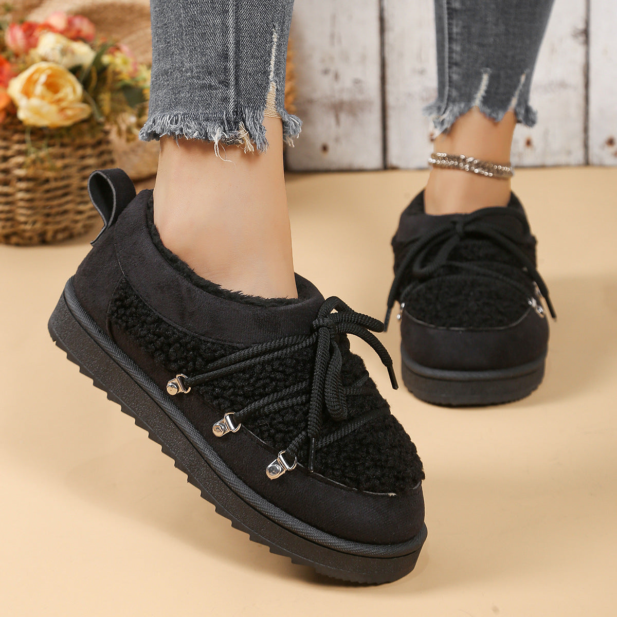 Selina Sherpa Boots
