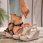 Tuluma Braided Wedges