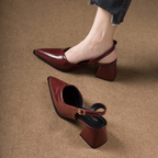 Maribel Pointed Slingback Heels