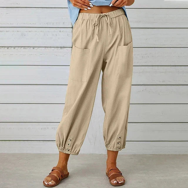 Lena™ | High Waist Relaxed Pants