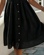 Kamberly | Balloon Sleeve Midi Dress