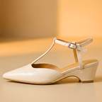 Adeline Genuine Leather Slingbacks