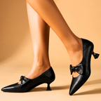 Vetta Sculpted Bow Heels