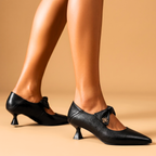 Vetta Sculpted Bow Heels